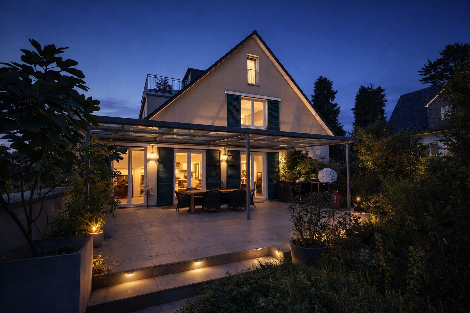 Reizvolle Villa in Bestlage mit Blick in die Rheinebene — Ansicht 1 von 14